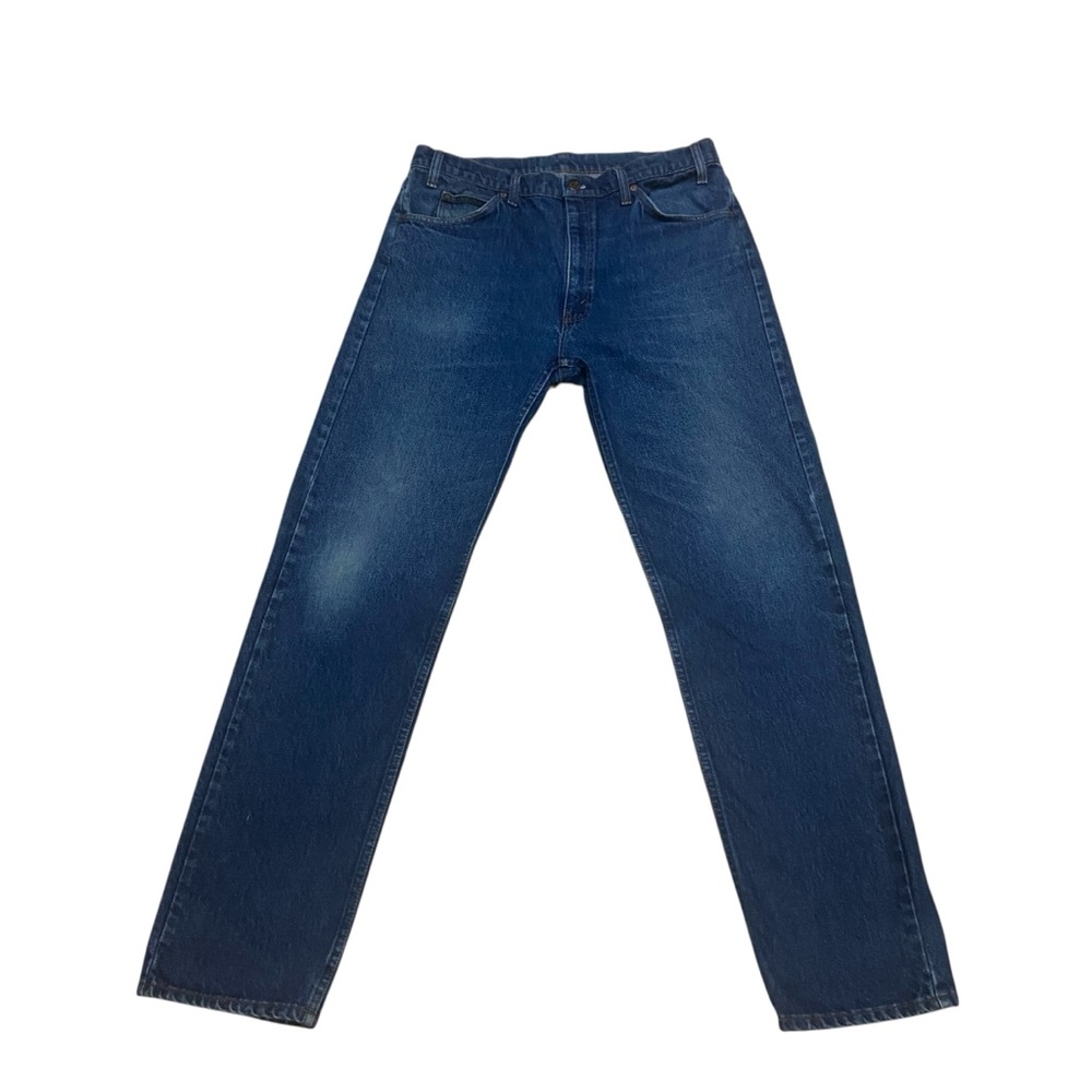 Vintage Orange Tab Levi’s 505 Blue Jeans